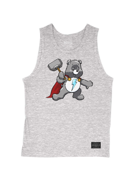 Men's | Bear Of Thunder | Tank Top - Arm The Animals Clothing Co.