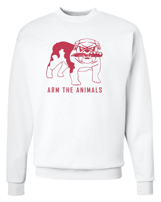 Men's | Bulldog Blade | Crewneck Sweatshirt - Arm The Animals Clothing Co.