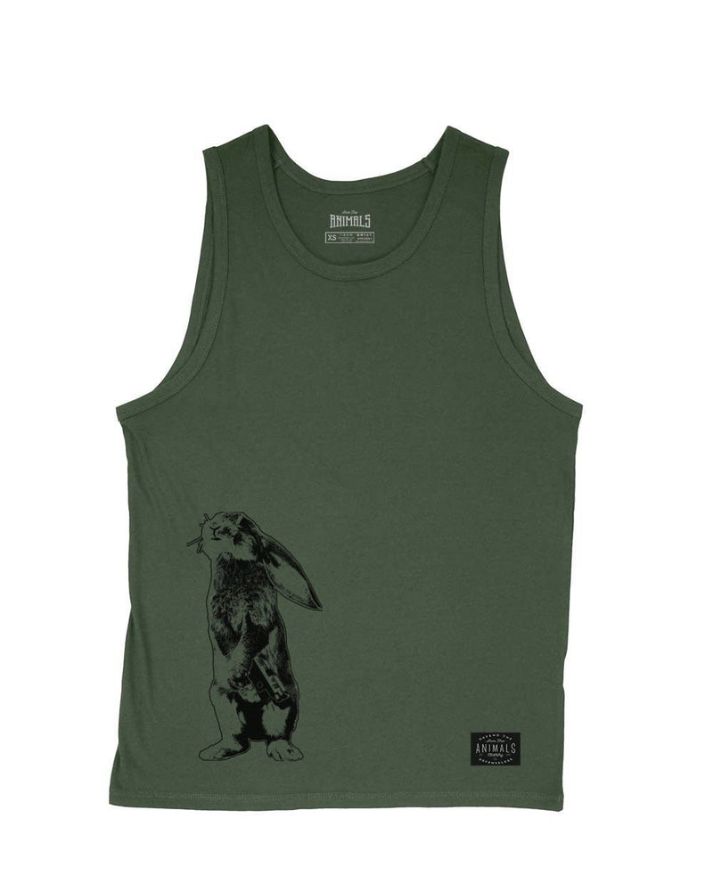 Load image into Gallery viewer, Men&#39;s | Bunshot | Tank Top - Arm The Animals Clothing Co.
