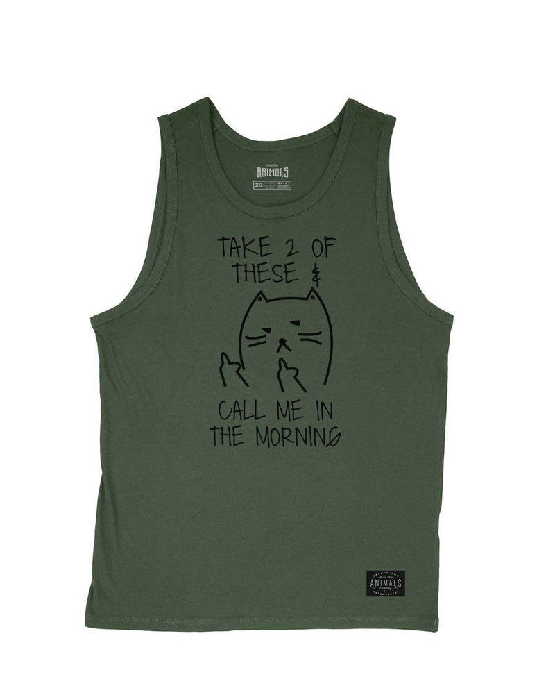 Load image into Gallery viewer, Men&#39;s | Call Me In The Morning | Tank Top - Arm The Animals Clothing Co.
