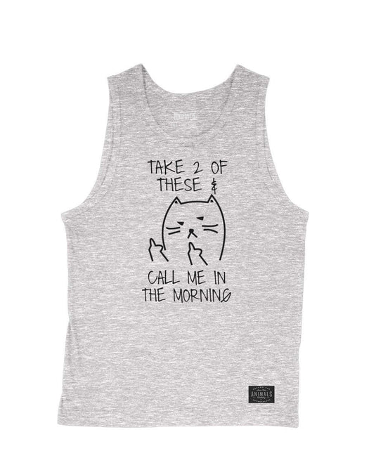 Men's | Call Me In The Morning | Tank Top - Arm The Animals Clothing Co.