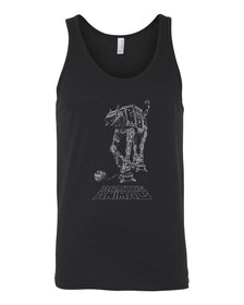 Men's | CAT-AT | Tank Top - Arm The Animals Clothing Co.