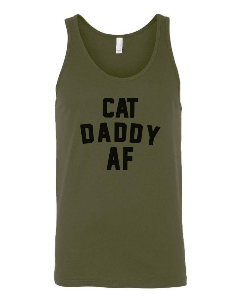 Load image into Gallery viewer, Men&#39;s | Cat Daddy AF | Tank Top - Arm The Animals Clothing Co.
