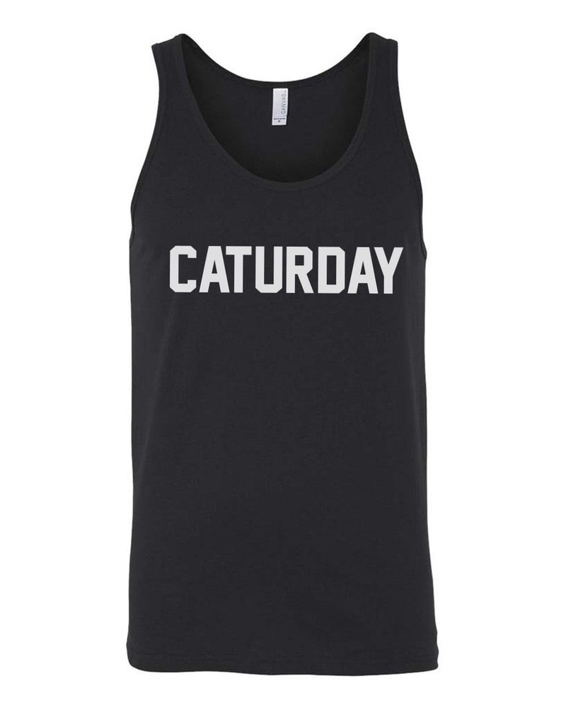 Load image into Gallery viewer, Men&#39;s | Caturday | Tank Top - Arm The Animals Clothing Co.
