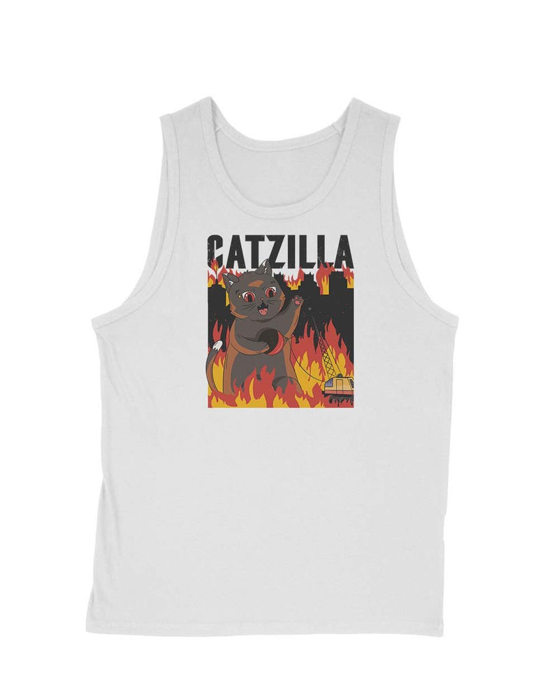Load image into Gallery viewer, Men&#39;s | Catzilla | Tank Top - Arm The Animals Clothing Co.
