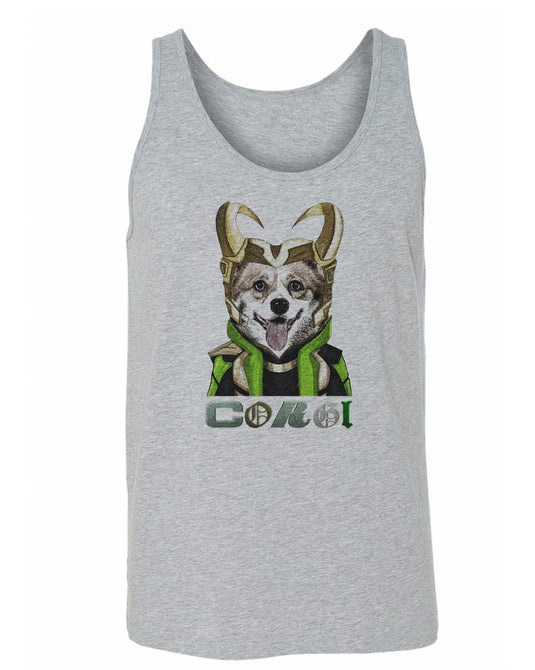 Men's | Corgi Variant | Tank Top - Arm The Animals Clothing Co.