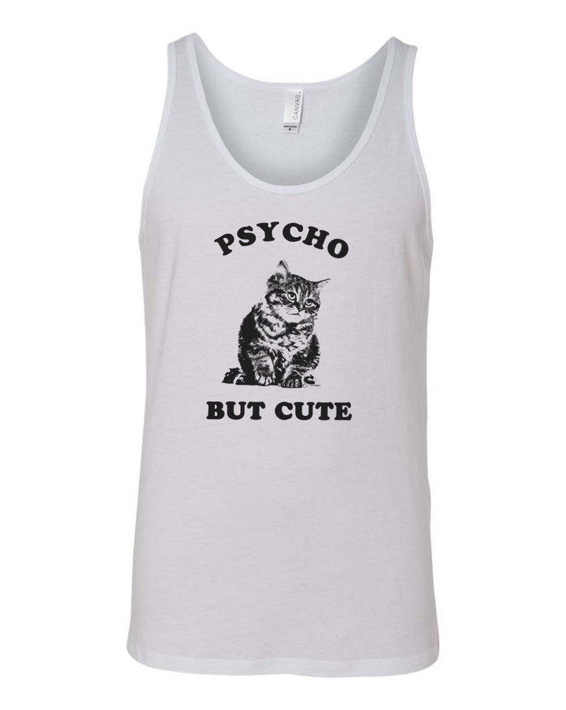 Load image into Gallery viewer, Men&#39;s | Cute But Psycho | Tank Top - Arm The Animals Clothing Co.

