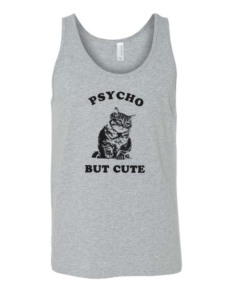 Load image into Gallery viewer, Men&#39;s | Cute But Psycho | Tank Top - Arm The Animals Clothing Co.
