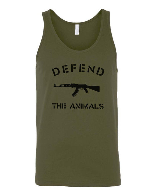 Men's | Defend The Animals | Tank Top - Arm The Animals Clothing Co.