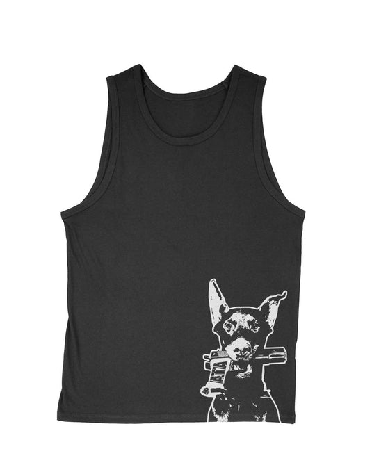 Men's | Doberman Pistol | Tank Top - Arm The Animals Clothing Co.