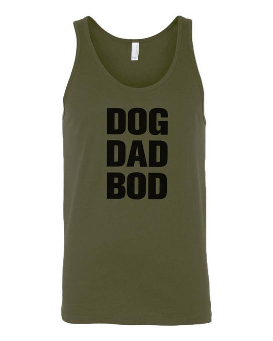 Men's | Dog Dad Bod | Tank Top - Arm The Animals Clothing Co.