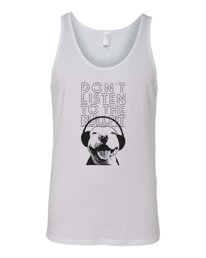 Load image into Gallery viewer, Men&#39;s | Don&#39;t Listen To The Bullpit | Tank Top - Arm The Animals Clothing Co.
