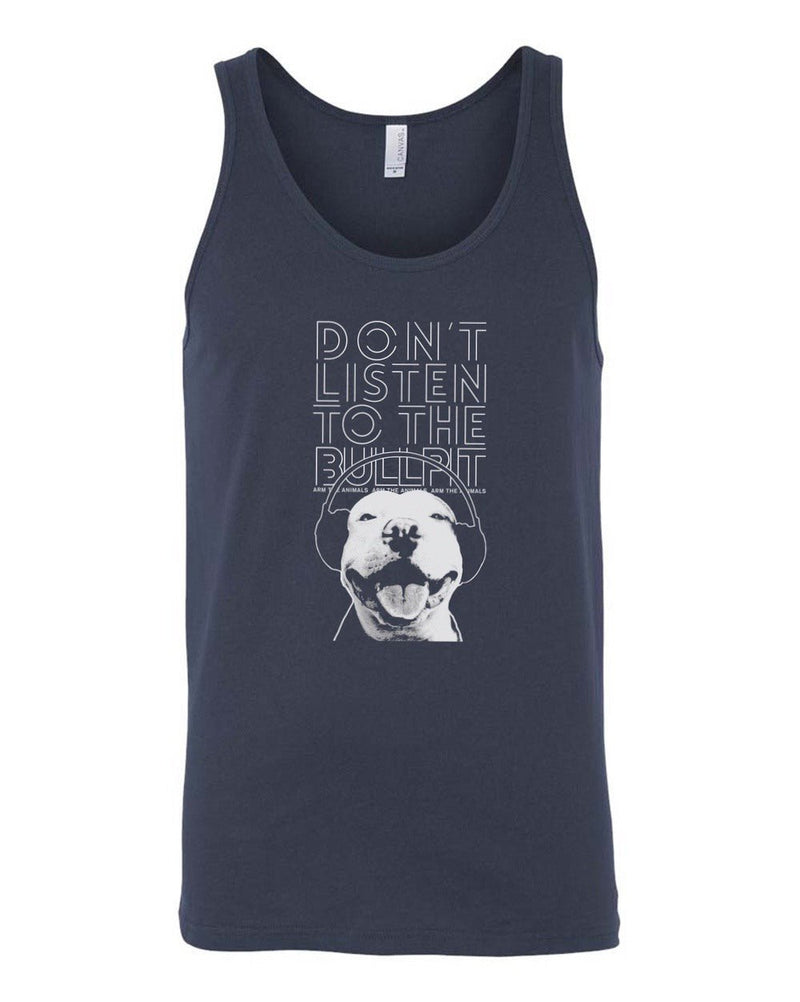 Load image into Gallery viewer, Men&#39;s | Don&#39;t Listen To The Bullpit | Tank Top - Arm The Animals Clothing Co.
