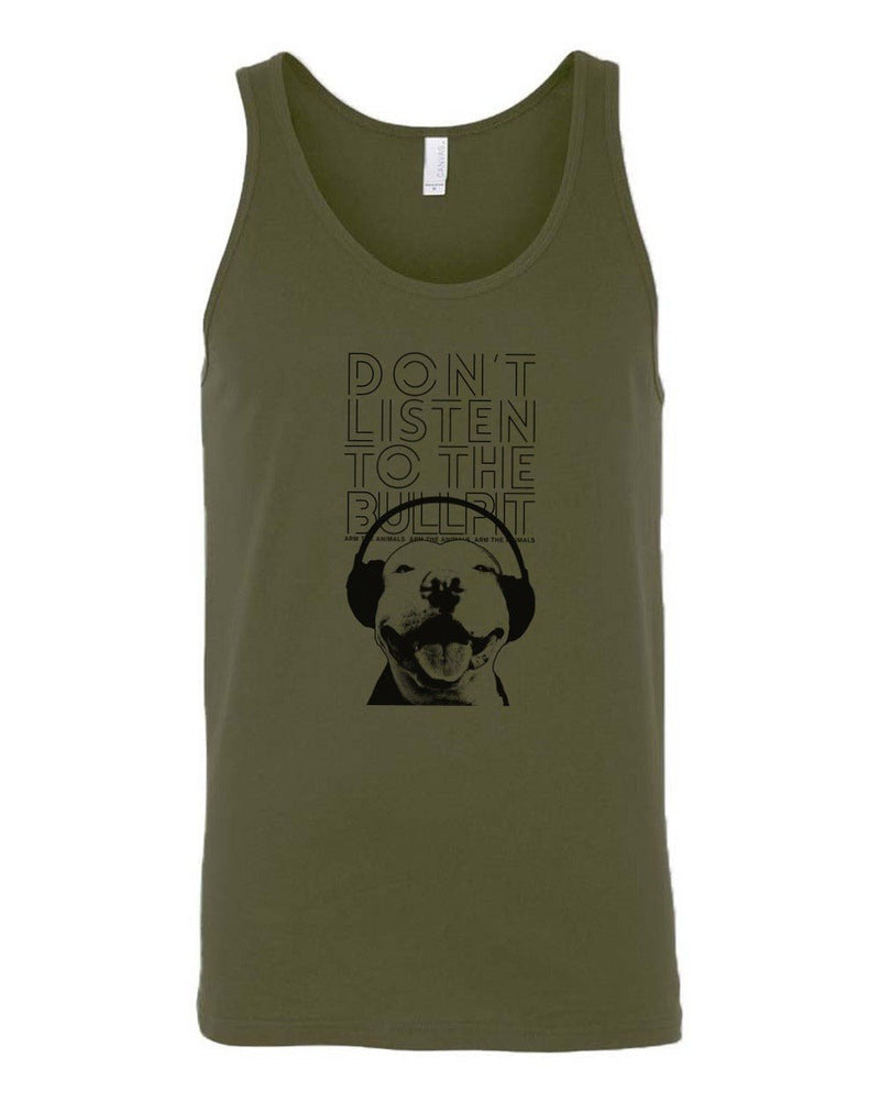 Load image into Gallery viewer, Men&#39;s | Don&#39;t Listen To The Bullpit | Tank Top - Arm The Animals Clothing Co.
