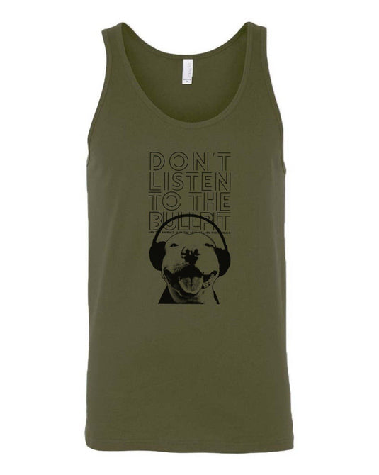 Men's | Don't Listen To The Bullpit | Tank Top - Arm The Animals Clothing Co.