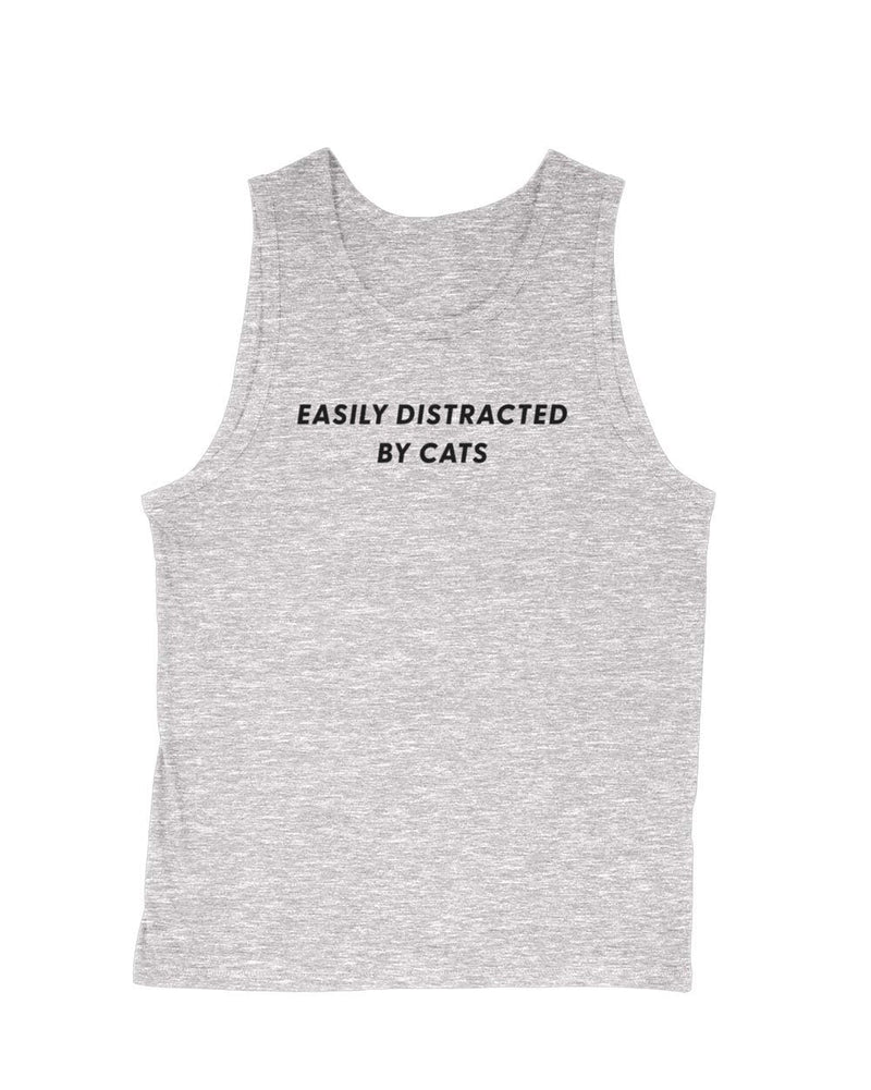 Load image into Gallery viewer, Men&#39;s | Easily Distracted Cat | Tank Top - Arm The Animals Clothing Co.
