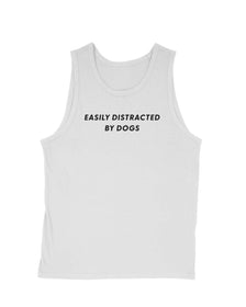 Men's | Easily Distracted Dog | Tank Top - Arm The Animals Clothing Co.