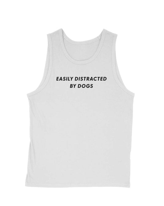 Men's | Easily Distracted Dog | Tank Top - Arm The Animals Clothing Co.