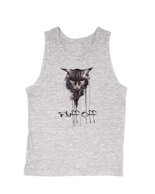 Men's | Fluff Off | Tank Top - Arm The Animals Clothing Co.