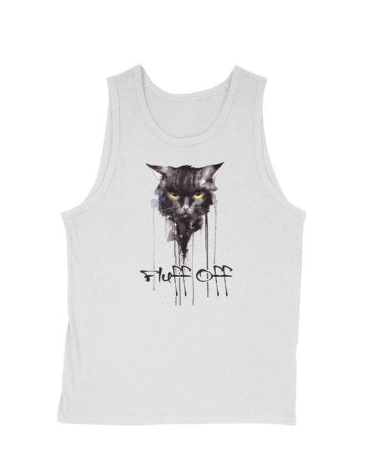 Men's | Fluff Off | Tank Top - Arm The Animals Clothing Co.