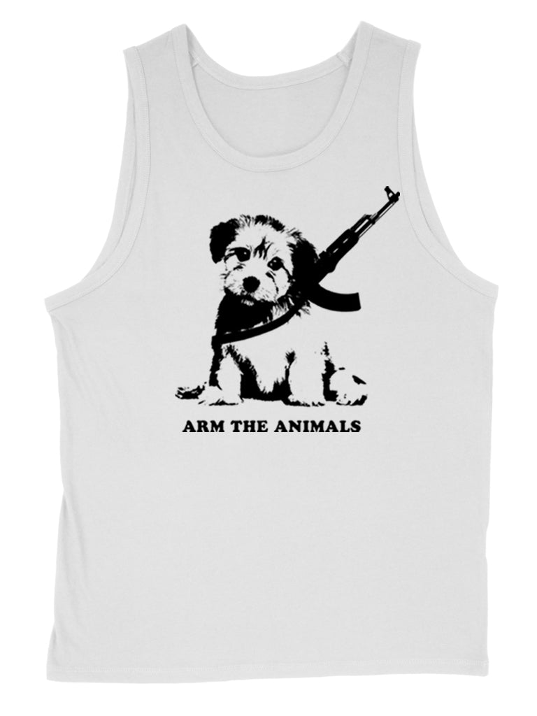 Load image into Gallery viewer, Men&#39;s | G.I. Doge | Tank Top - Arm The Animals Clothing Co.
