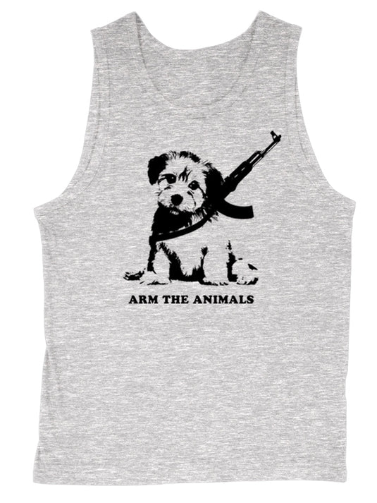 Men's | G.I. Doge | Tank Top - Arm The Animals Clothing Co.