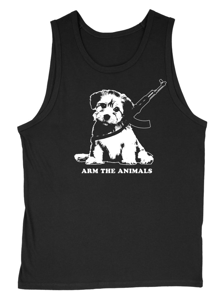 Load image into Gallery viewer, Men&#39;s | G.I. Doge | Tank Top - Arm The Animals Clothing Co.
