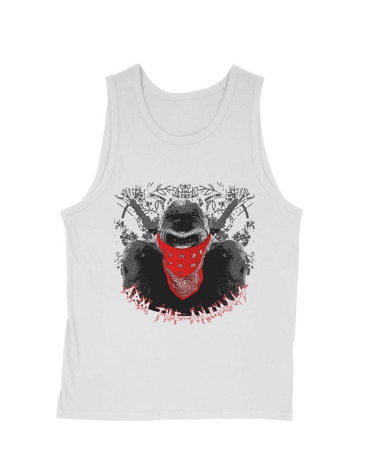 Men's | Gorilla Riot | Tank Top - Arm The Animals Clothing Co.