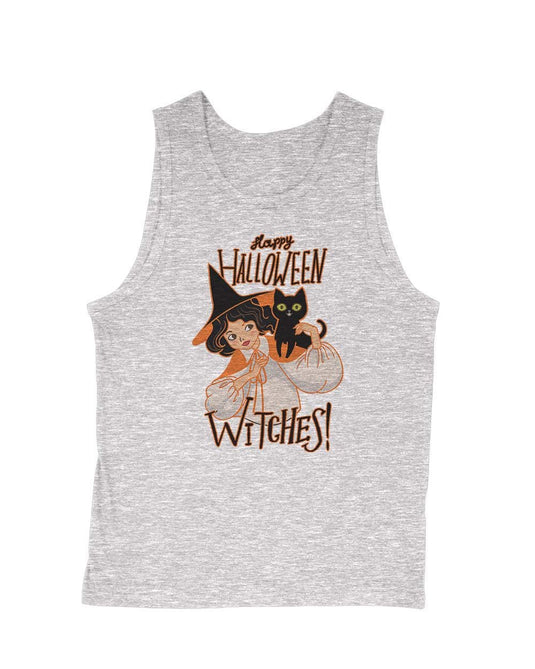 Men's | Happy Halloween WITCHES | Tank Top - Arm The Animals Clothing Co.