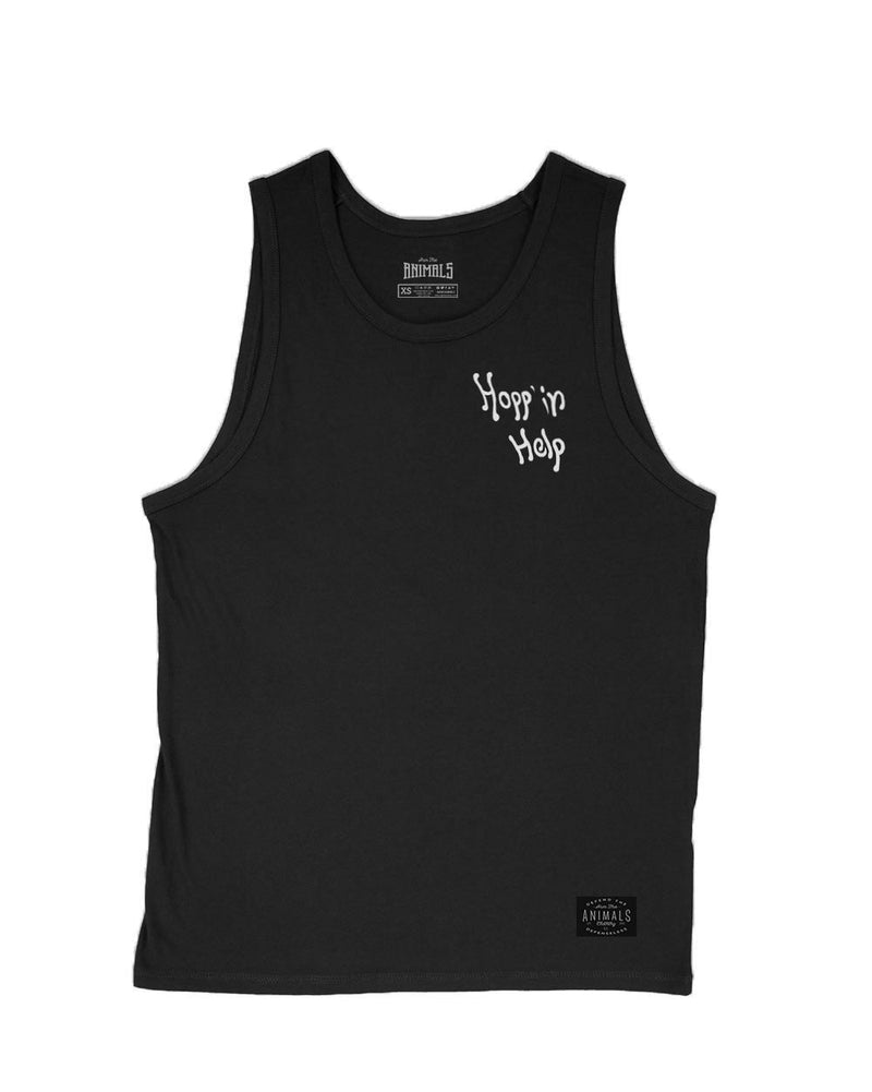 Load image into Gallery viewer, Men&#39;s | Hopp&#39;in Help Mission | Tank Top - Arm The Animals Clothing LLC
