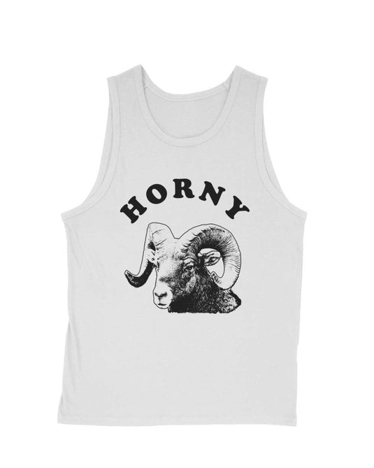 Men's | Horny Ram | Tank Top - Arm The Animals Clothing Co.