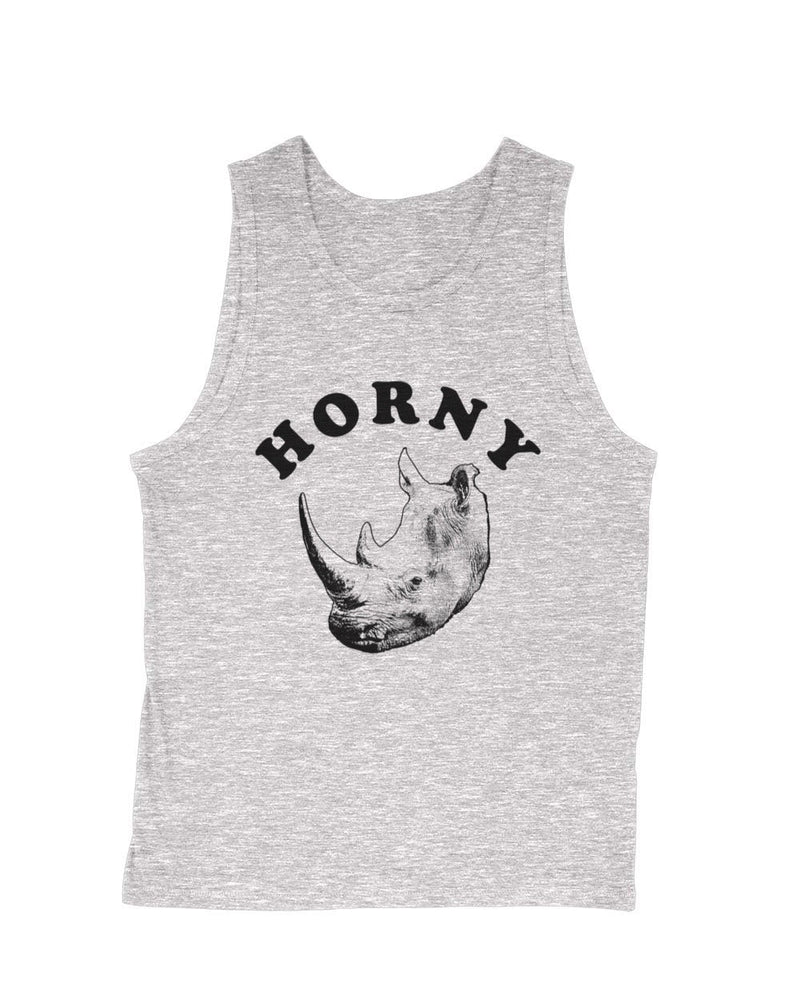 Load image into Gallery viewer, Men&#39;s | Horny Rhino | Tank Top - Arm The Animals Clothing Co.
