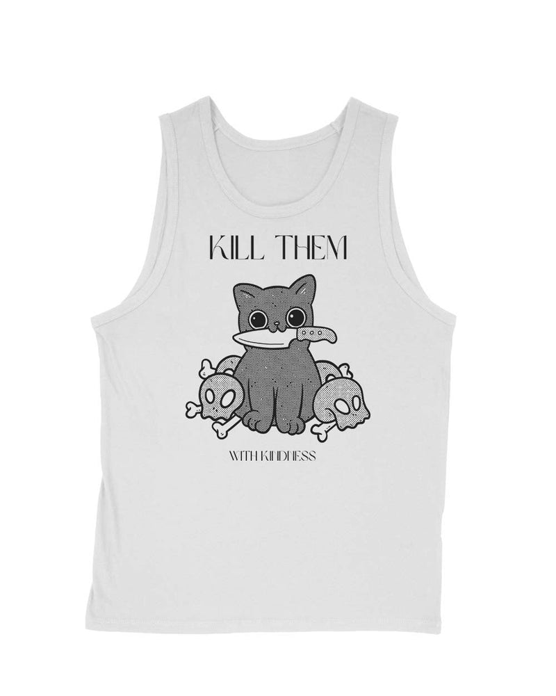 Load image into Gallery viewer, Men&#39;s | Kill Them, With Kindness | Tank Top - Arm The Animals Clothing Co.
