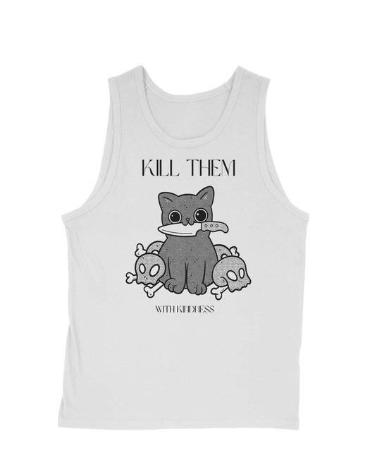 Men's | Kill Them, With Kindness | Tank Top - Arm The Animals Clothing Co.