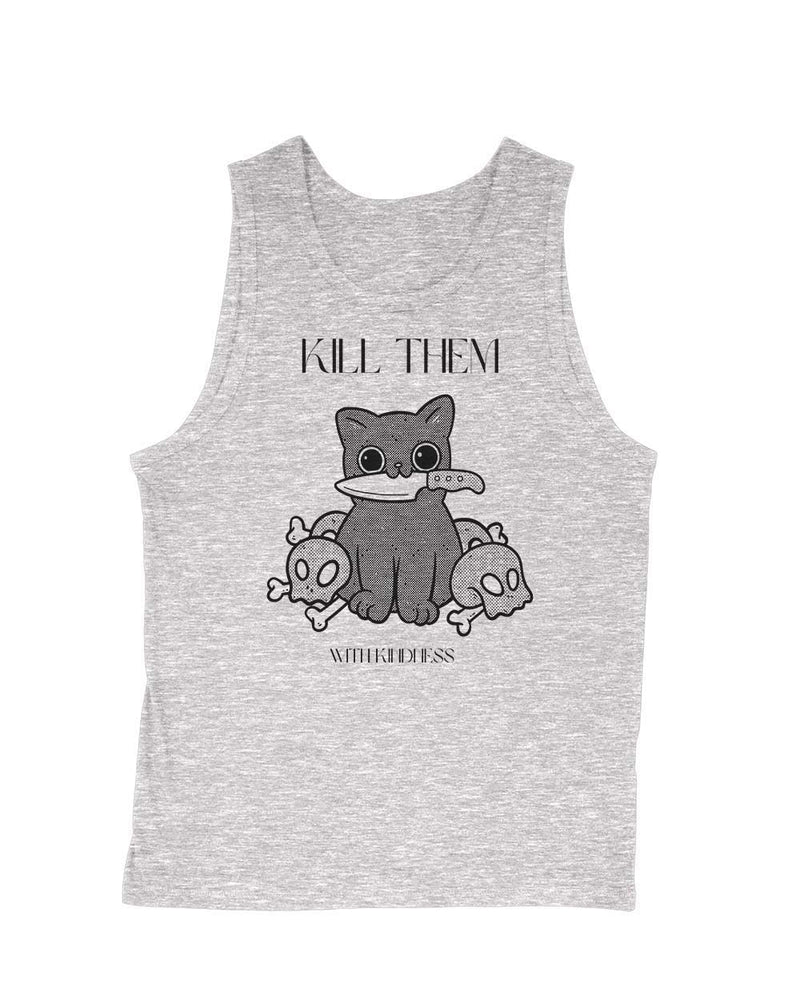 Load image into Gallery viewer, Men&#39;s | Kill Them, With Kindness | Tank Top - Arm The Animals Clothing Co.
