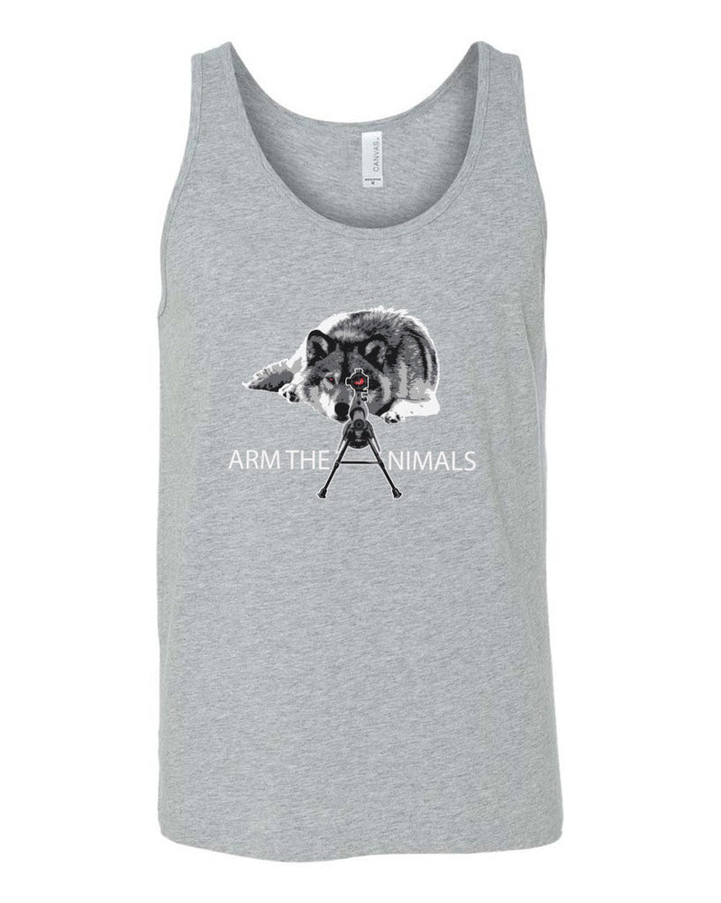 Load image into Gallery viewer, Men&#39;s | M-16 Wolf Arctic Warfare | Tank Top - Arm The Animals Clothing Co.
