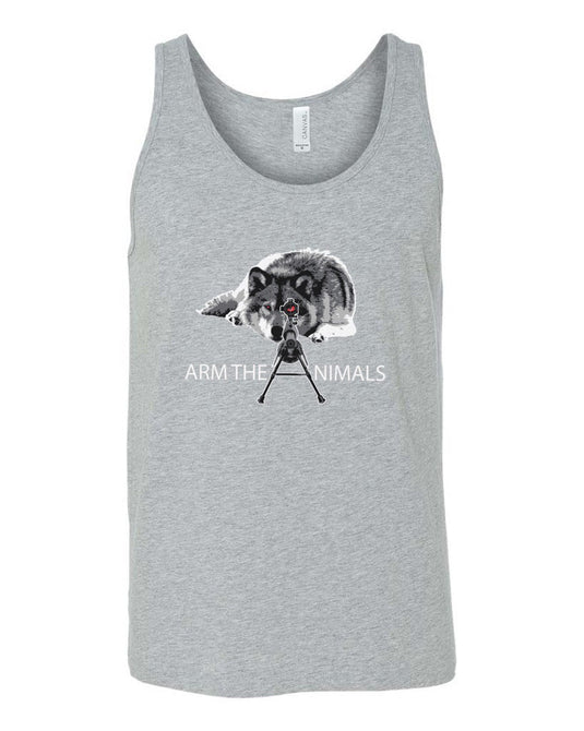 Men's | M-16 Wolf Arctic Warfare | Tank Top - Arm The Animals Clothing Co.