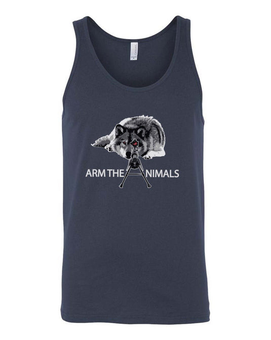 Men's | M-16 Wolf Arctic Warfare | Tank Top - Arm The Animals Clothing Co.