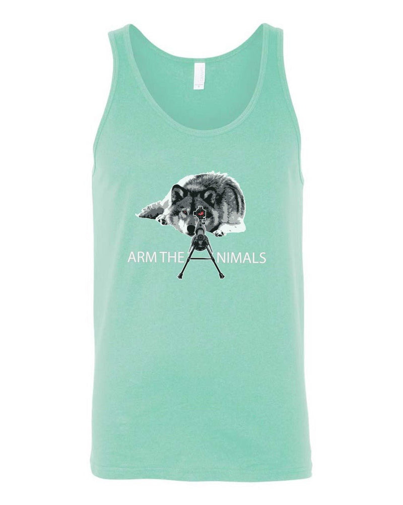 Load image into Gallery viewer, Men&#39;s | M-16 Wolf Arctic Warfare | Tank Top - Arm The Animals Clothing Co.
