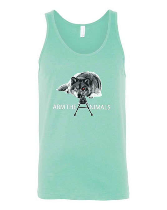 Men's | M-16 Wolf Arctic Warfare | Tank Top - Arm The Animals Clothing Co.