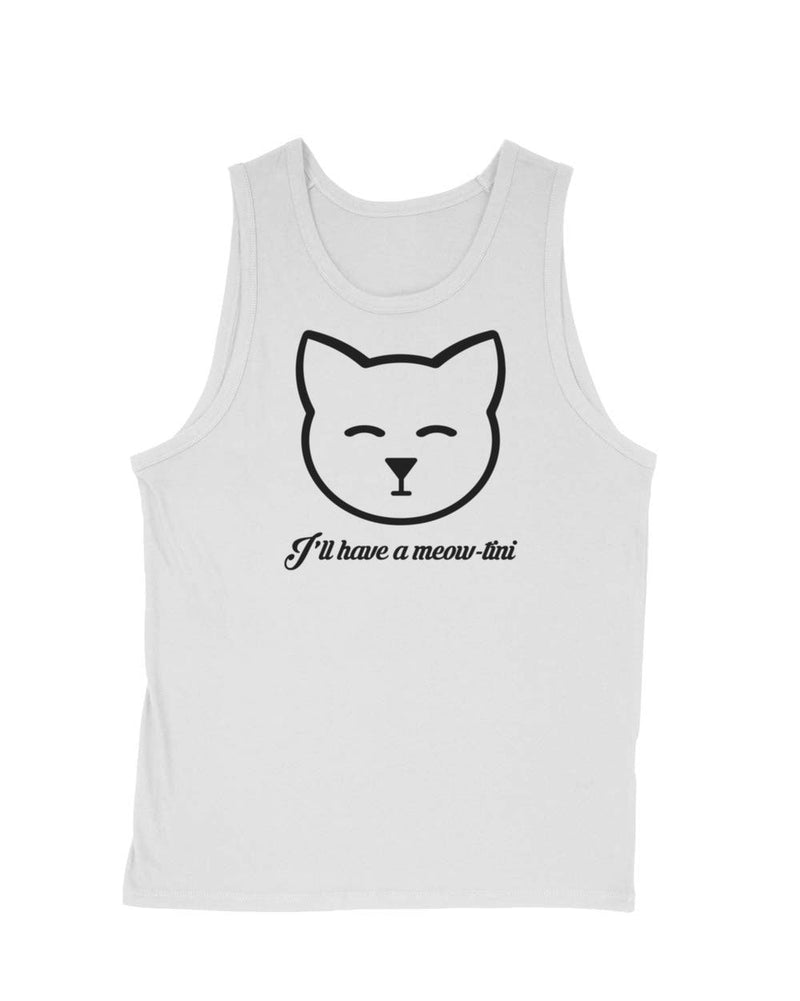 Load image into Gallery viewer, Men&#39;s | Meow-Tini | Tank Top - Arm The Animals Clothing Co.
