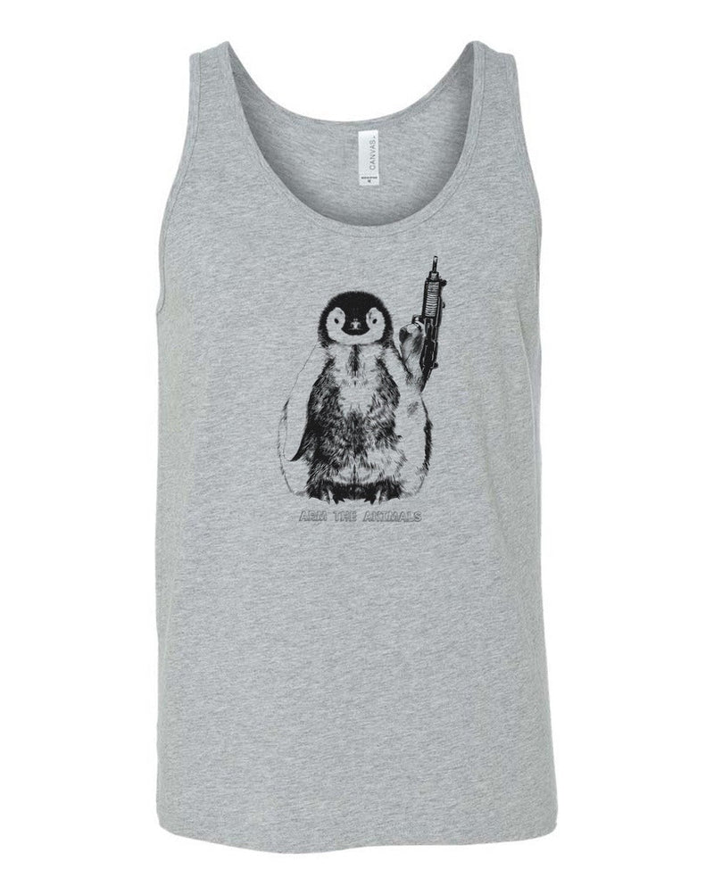Load image into Gallery viewer, Men&#39;s | Pen-Gun | Tank Top - Arm The Animals Clothing Co.
