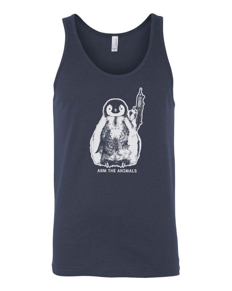 Load image into Gallery viewer, Men&#39;s | Pen-Gun | Tank Top - Arm The Animals Clothing Co.
