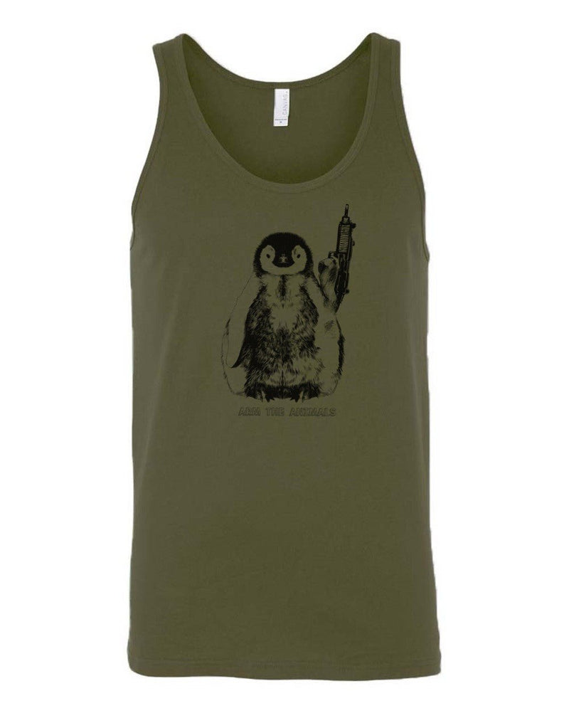 Load image into Gallery viewer, Men&#39;s | Pen-Gun | Tank Top - Arm The Animals Clothing Co.
