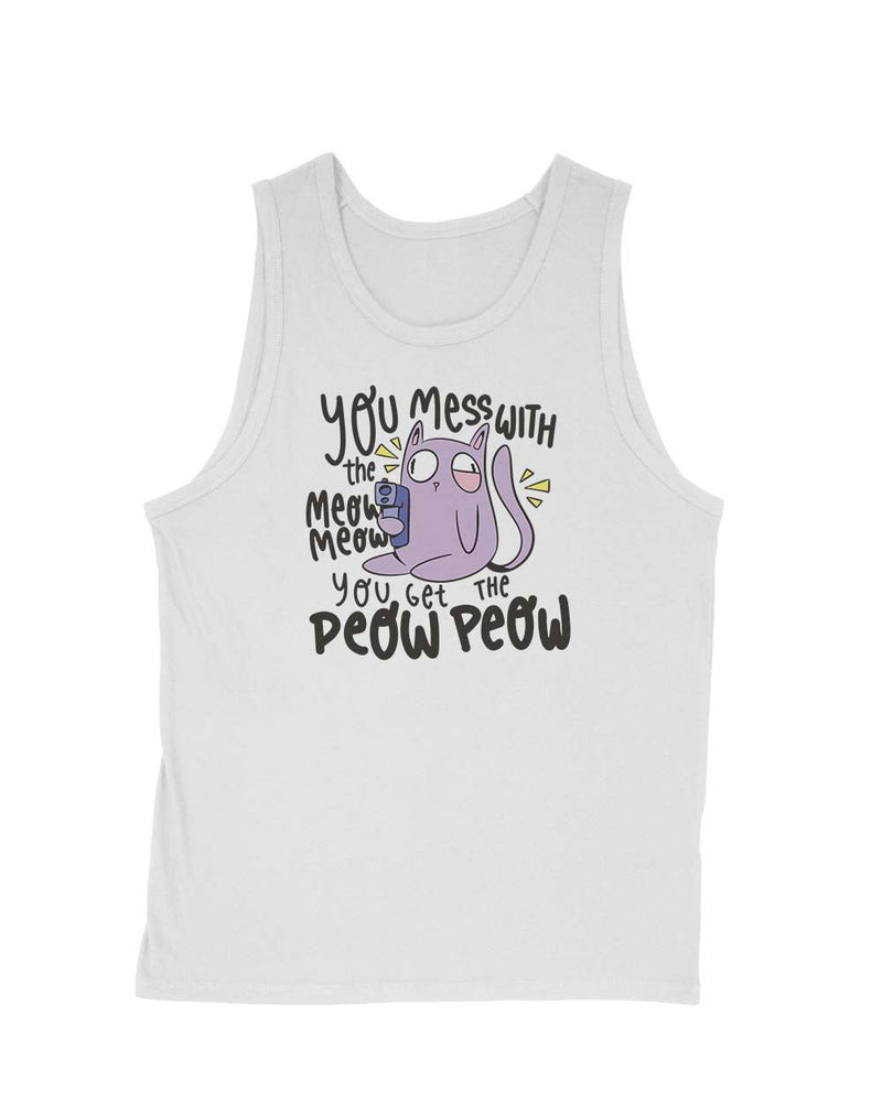 Load image into Gallery viewer, Men&#39;s | Peow Peow | Tank Top - Arm The Animals Clothing Co.
