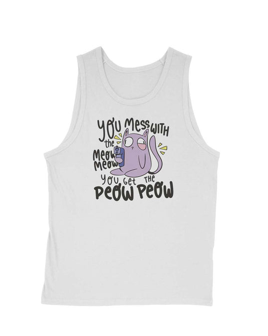 Men's | Peow Peow | Tank Top - Arm The Animals Clothing Co.