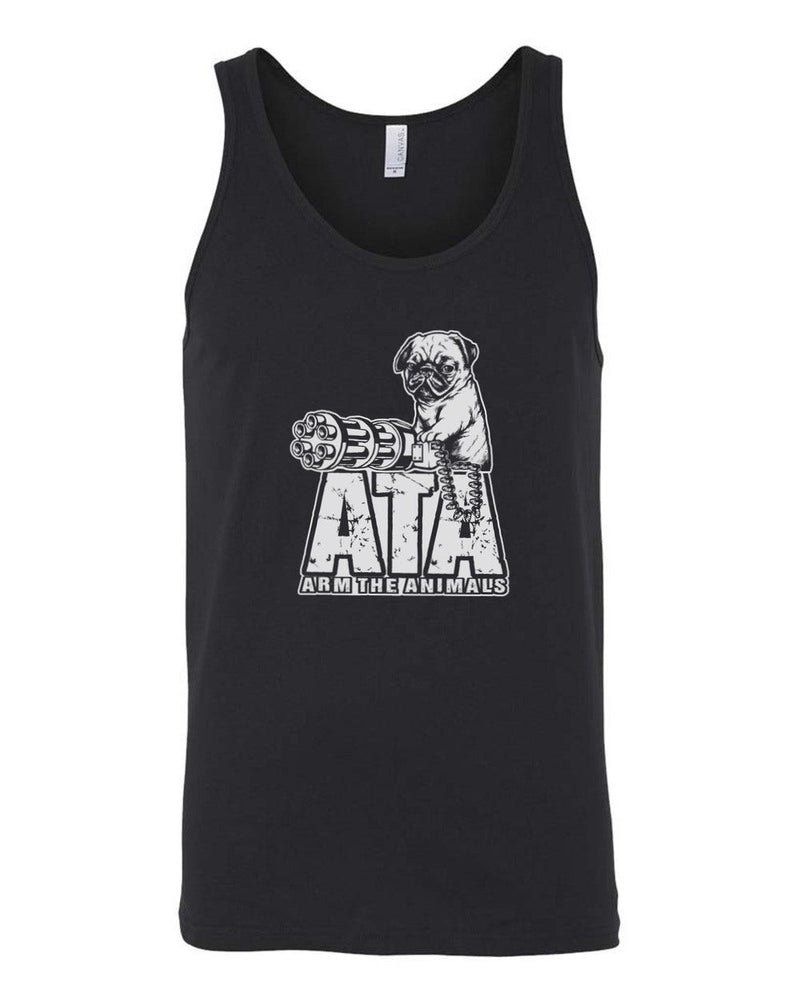 Load image into Gallery viewer, Men&#39;s | Predator Pug | Tank Top - Arm The Animals Clothing Co.
