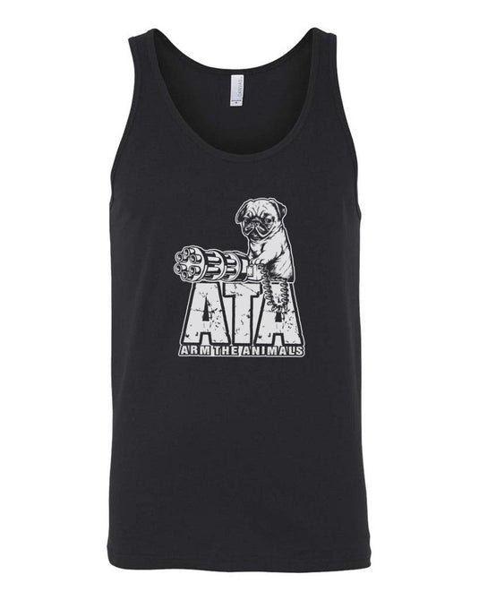 Men's | Predator Pug | Tank Top - Arm The Animals Clothing Co.