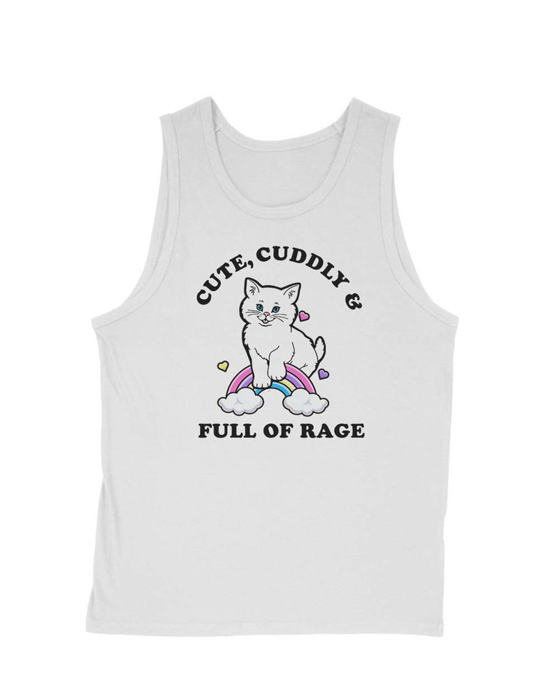 Load image into Gallery viewer, Men&#39;s | Rage Kitty | Tank Top - Arm The Animals Clothing Co.
