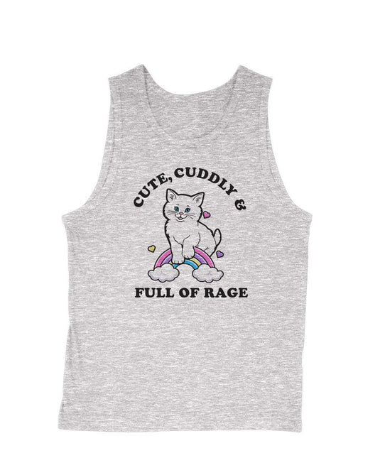 Men's | Rage Kitty | Tank Top - Arm The Animals Clothing Co.